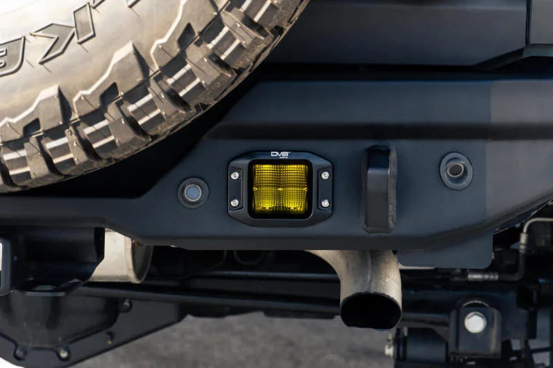 DV8 3-Inch Elite Series LED Amber Flush Mount Pod Light - Additional View 7