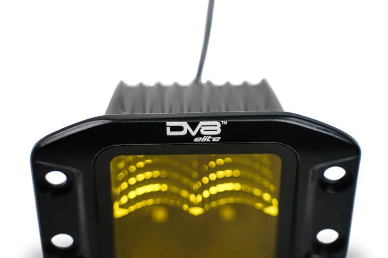 DV8 3-Inch Elite Series LED Amber Flush Mount Pod Light - Additional View 8