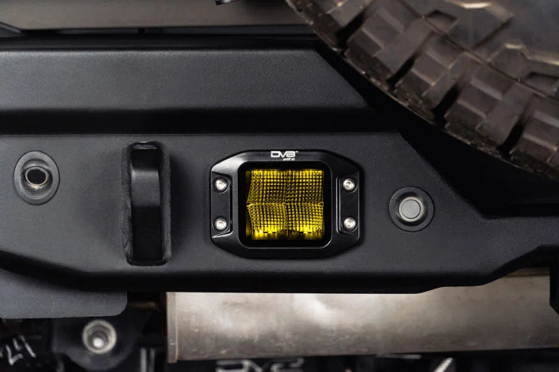 DV8 3-Inch Elite Series LED Amber Flush Mount Pod Light - Additional View 15