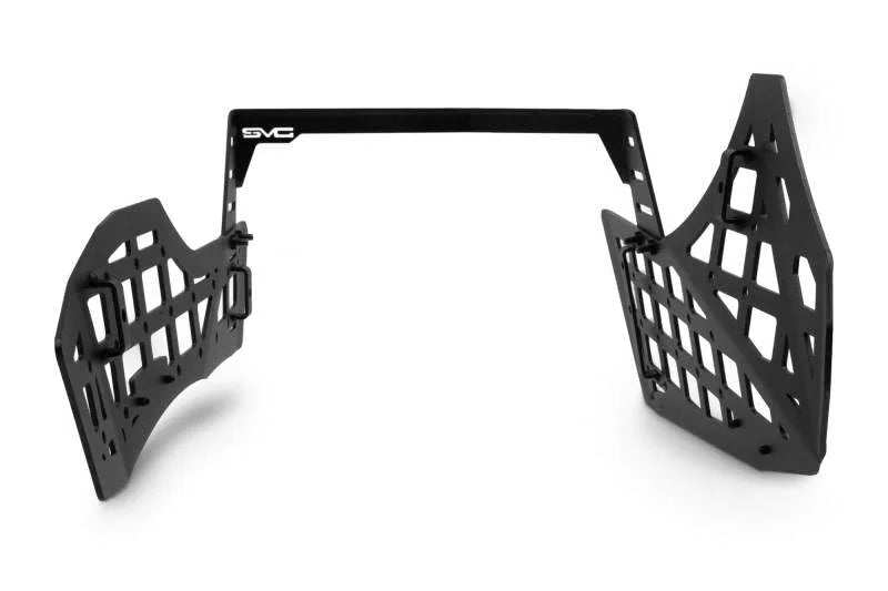 DV8 Offroad 03-09 Lexus GX 470 Center Console Molle Panels & Digital Device Bridge - Side View