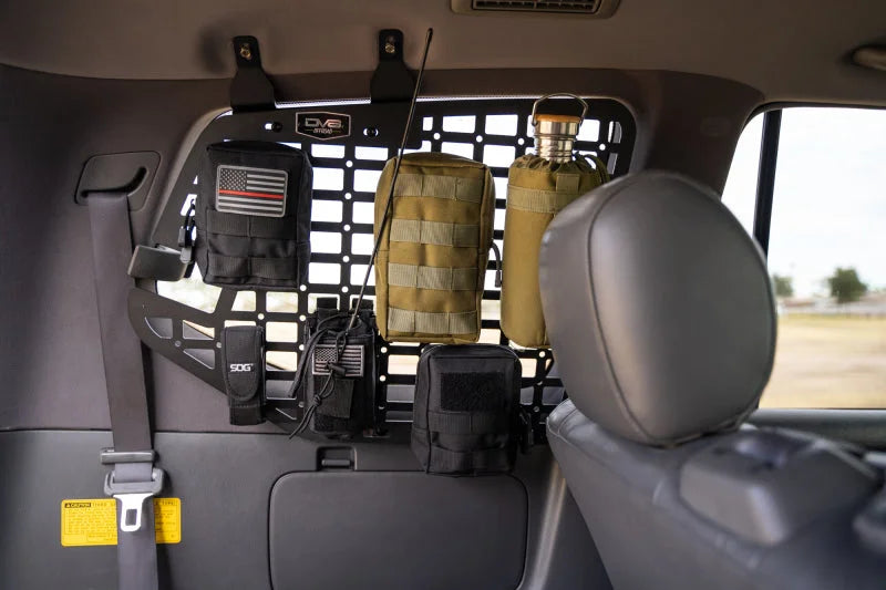 DV8 Offroad 03-09 Lexus GX 470 Rear Window Molle Storage Panels - Additional View 6