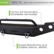 Load image into Gallery viewer, DV8 Offroad 07-13 Chevrolet Silverado 1500 Front Bumper - Black Powdercoat - Additional View 14