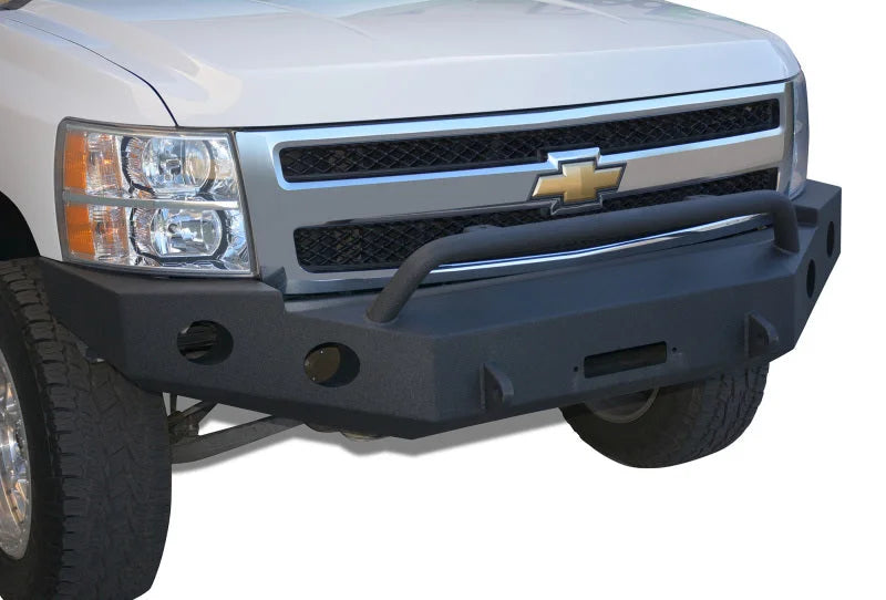 DV8 Offroad 07-13 Chevrolet Silverado 1500 Front Bumper - Black Powdercoat - Additional View 15