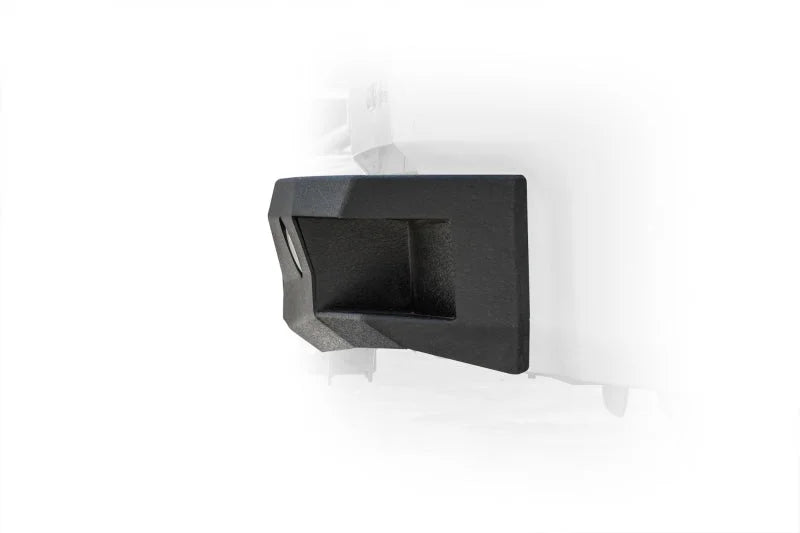 DV8 Offroad 07-13 Toyota Tundra Rear Bumper Winch Ready - Black Powdercoat - Installation View
