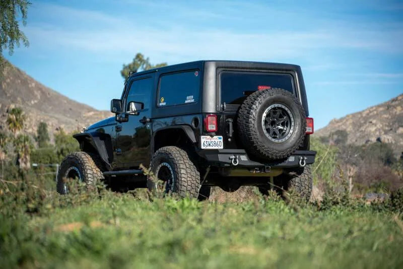 DV8 Offroad 07-18 Jeep Warngler JK Full-Width Rear Bumper - Additional View 10
