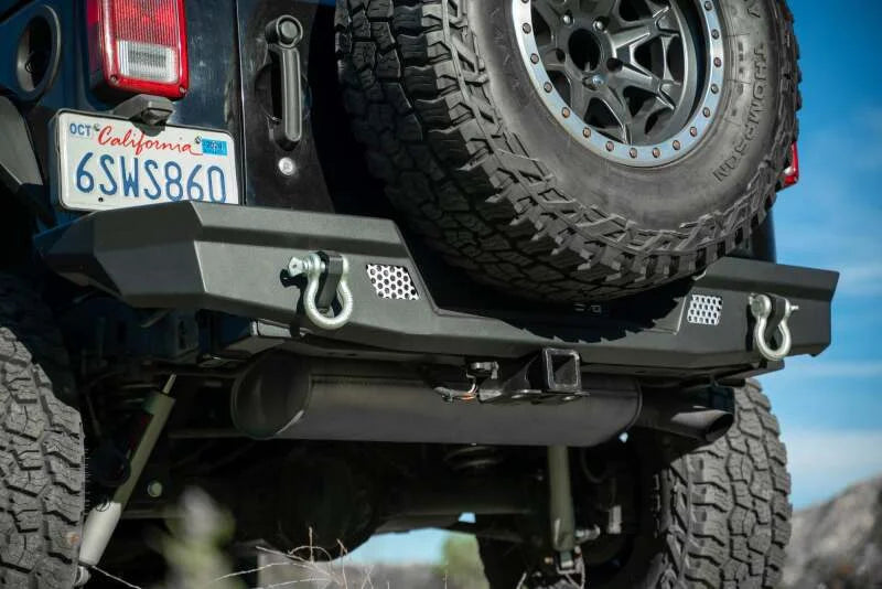 DV8 Offroad 07-18 Jeep Warngler JK Full-Width Rear Bumper - Additional View 11