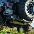 Load image into Gallery viewer, DV8 Offroad 07-18 Jeep Warngler JK Mid-Width Rear Bumper - Side View
