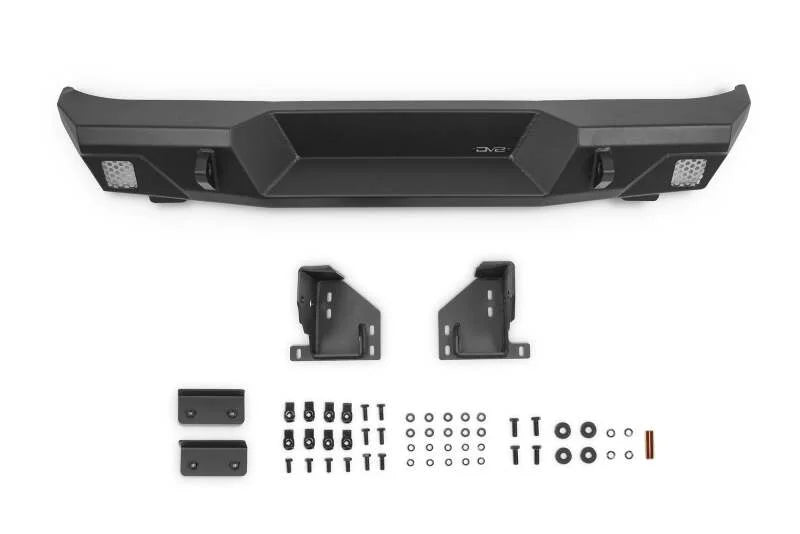 DV8 Offroad 07-18 Jeep Warngler JK Mid-Width Rear Bumper - Additional View 7