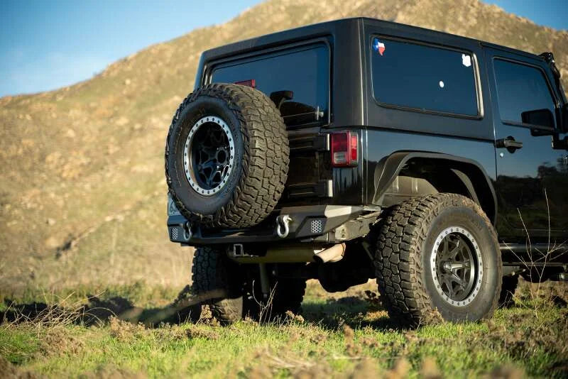 DV8 Offroad 07-18 Jeep Warngler JK Mid-Width Rear Bumper - Additional View 10