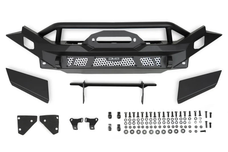 DV8 Offroad 07-18 Jeep Wrangler JK / 18-23 Wrangler JL / 20-23 Gladiator JT MTO Series Front Bumper - Additional View 11