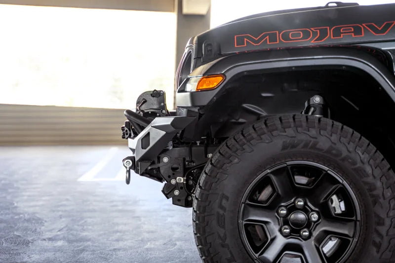 DV8 Offroad 07-18 Jeep Wrangler JK / 18-23 Wrangler JL / 20-23 Gladiator JT MTO Series Front Bumper - Additional View 14