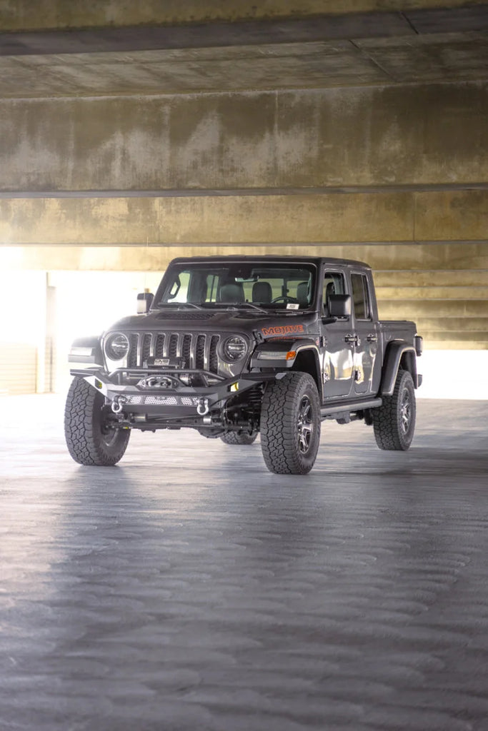 DV8 Offroad 07-18 Jeep Wrangler JK / 18-23 Wrangler JL / 20-23 Gladiator JT MTO Series Front Bumper - Additional View 15