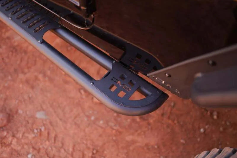 DV8 Offroad 07-18 Jeep Wrangler JK 2 Door Body/Pinch Weld Mounted Side Steps - Additional View 11