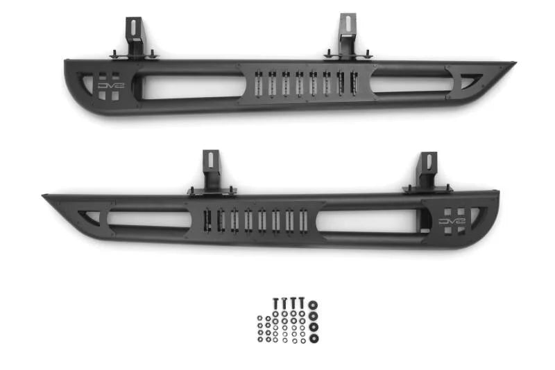 DV8 Offroad 07-18 Jeep Wrangler JK 2 Door Body/Pinch Weld Mounted Side Steps - Additional View 12