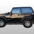 Load image into Gallery viewer, DV8 Offroad 07-18 Jeep Wrangler JK 2 Piece Fast Back Hard Top 2 Door (Dropship Only) - Back View
