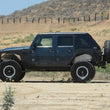 Load image into Gallery viewer, DV8 Offroad 07-18 Jeep Wrangler JK 2 Piece Fast Back Hard Top 4 Door - Black (DS Only) - Additional View 6