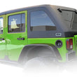 Load image into Gallery viewer, DV8 Offroad 07-18 Jeep Wrangler JK 2 Piece Fast Back Hard Top 4 Door - Black (DS Only) - Additional View 15