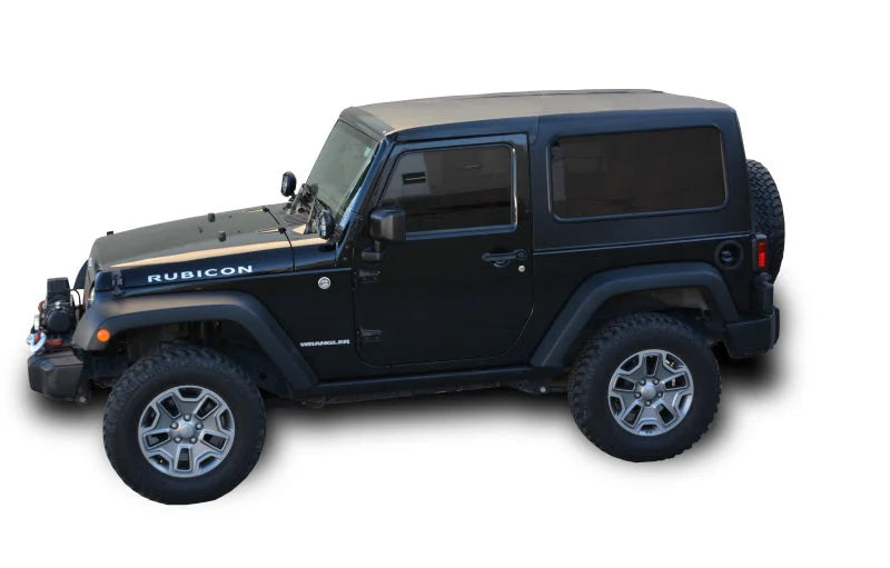 DV8 Offroad 07-18 Jeep Wrangler JK 2 Piece Square Back Hard Top (2 Door) - Main Product View
