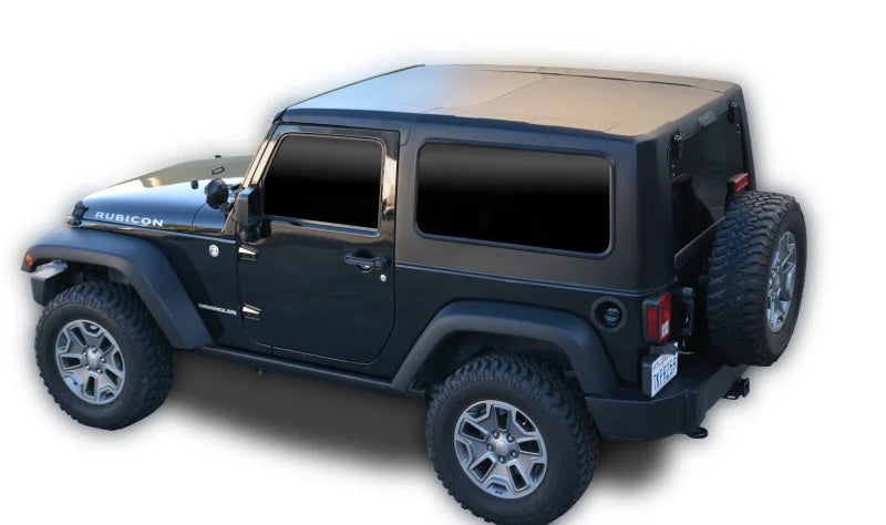 DV8 Offroad 07-18 Jeep Wrangler JK 2 Piece Square Back Hard Top (2 Door) - Additional View 7