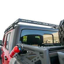 Load image into Gallery viewer, DV8 Offroad 07-18 Jeep Wrangler JK 4 DR / JL 2 DR &amp; JT / 18+ Gladiator Roof Rack - Side View