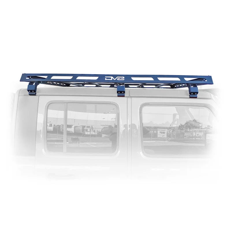 DV8 Offroad 07-18 Jeep Wrangler JK 4 DR / JL 2 DR & JT / 18+ Gladiator Roof Rack - Additional View 7