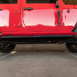 Load image into Gallery viewer, DV8 Offroad 07-18 Jeep Wrangler JK (4 Door Only) OE Plus Side Steps - Back View