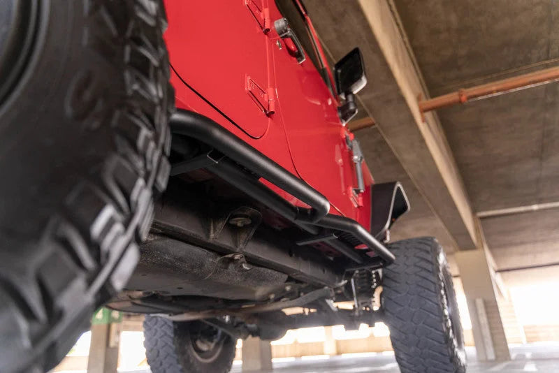 DV8 Offroad 07-18 Jeep Wrangler JK (4 Door Only) OE Plus Side Steps - Additional View 7