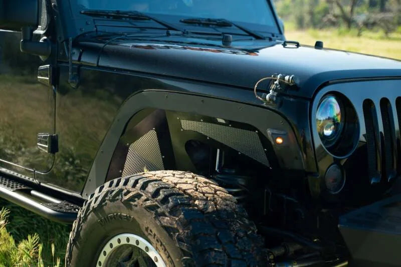 DV8 Offroad 07-18 Jeep Wrangler JK Fender Flare Deletes - Additional View 10