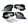 Load image into Gallery viewer, DV8 Offroad 07-18 Jeep Wrangler JK Front Aluminum Inner Fender - Black - Main Product View