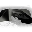 Load image into Gallery viewer, DV8 Offroad 07-18 Jeep Wrangler JK Front Aluminum Inner Fender - Black - Side View