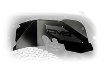 Load image into Gallery viewer, DV8 Offroad 07-18 Jeep Wrangler JK Front Aluminum Inner Fender - Black - Side View
