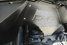 Load image into Gallery viewer, DV8 Offroad 07-18 Jeep Wrangler JK Front Aluminum Inner Fender - Black - Installation View