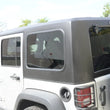 Load image into Gallery viewer, DV8 Offroad 07-18 Jeep Wrangler JK Hard Top Square Back - 4 Door - Back View