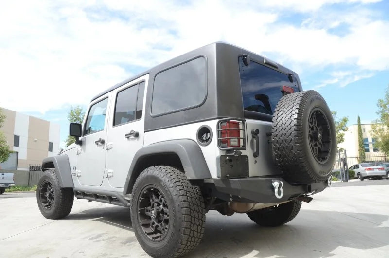 DV8 Offroad 07-18 Jeep Wrangler JK Hard Top Square Back - 4 Door - Additional View 5