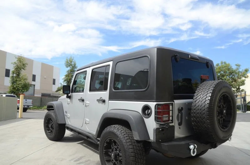 DV8 Offroad 07-18 Jeep Wrangler JK Hard Top Square Back - 4 Door - Additional View 6