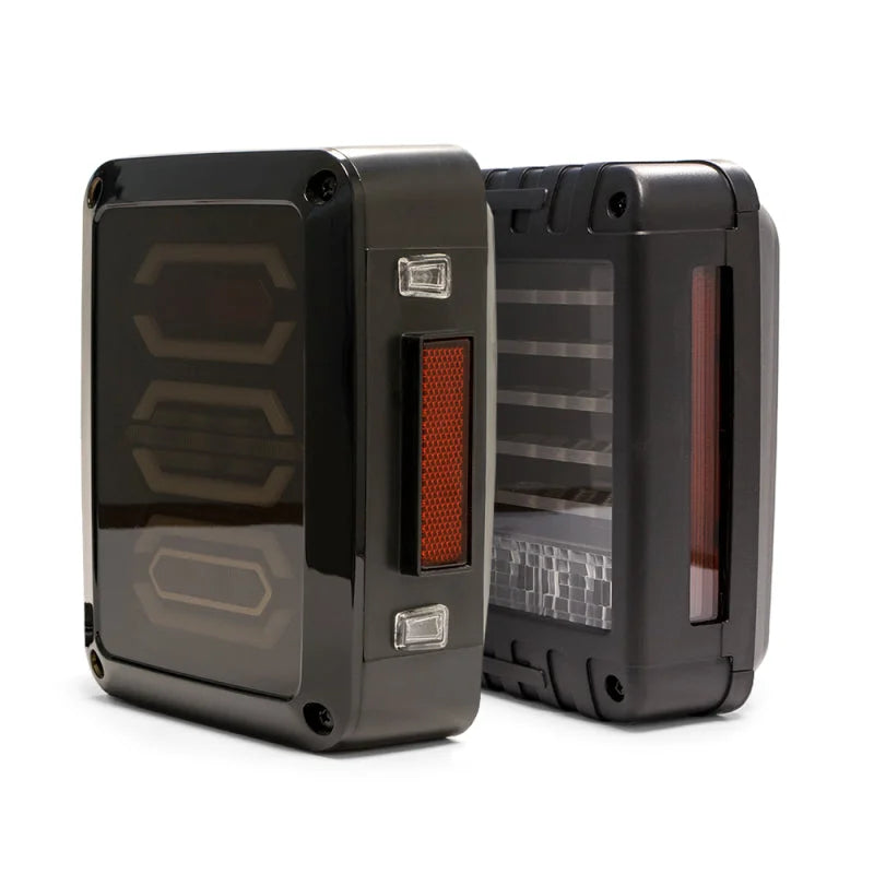 DV8 Offroad 07-18 Jeep Wrangler JK Horizontal LED Tail Light - Main Product View