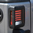 Load image into Gallery viewer, DV8 Offroad 07-18 Jeep Wrangler JK Horizontal LED Tail Light - Back View
