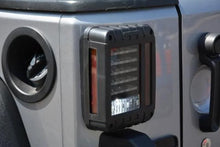 Load image into Gallery viewer, DV8 Offroad 07-18 Jeep Wrangler JK Horizontal LED Tail Light - Installation View