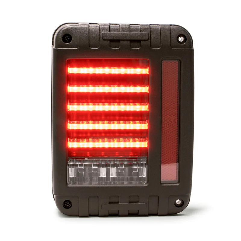 DV8 Offroad 07-18 Jeep Wrangler JK Horizontal LED Tail Light - Additional View 7