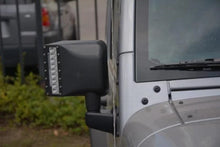 Load image into Gallery viewer, DV8 Offroad 07-18 Jeep Wrangler JK LED Mirror Housing w/ Turn Signal Option - Back View