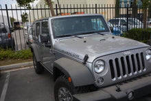 Load image into Gallery viewer, DV8 Offroad 07-18 Jeep Wrangler JK LED Mirror Housing w/ Turn Signal Option - Installation View