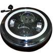 Load image into Gallery viewer, DV8 Offroad 07-18 Jeep Wrangler JK LED Projector Headlights - Installation View