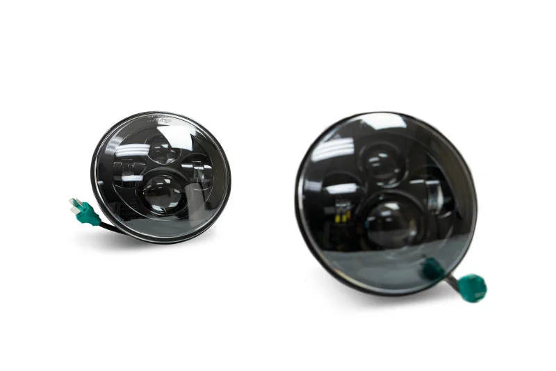 DV8 Offroad 07-18 Jeep Wrangler JK LED Projector Headlights - Additional View 8