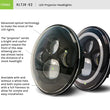 Load image into Gallery viewer, DV8 Offroad 07-18 Jeep Wrangler JK LED Projector Headlights w/ Angel Eyes - Additional View 7