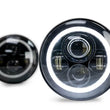 Load image into Gallery viewer, DV8 Offroad 07-18 Jeep Wrangler JK LED Projector Headlights w/ Angel Eyes - Additional View 11