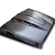 Load image into Gallery viewer, DV8 Offroad 07-18 Jeep Wrangler JK Metal Heat Dispersion Hood - Primer Black - Main Product View