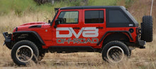 Load image into Gallery viewer, DV8 Offroad 07-18 Jeep Wrangler JK Metal Heat Dispersion Hood - Primer Black - Additional View 7