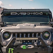 Load image into Gallery viewer, DV8 Offroad 07-18 Jeep Wrangler JK Metal Heat Dispersion Hood - Primer Black - Additional View 9
