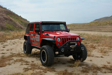 Load image into Gallery viewer, DV8 Offroad 07-18 Jeep Wrangler JK Metal Heat Dispersion Hood - Primer Black - Additional View 15