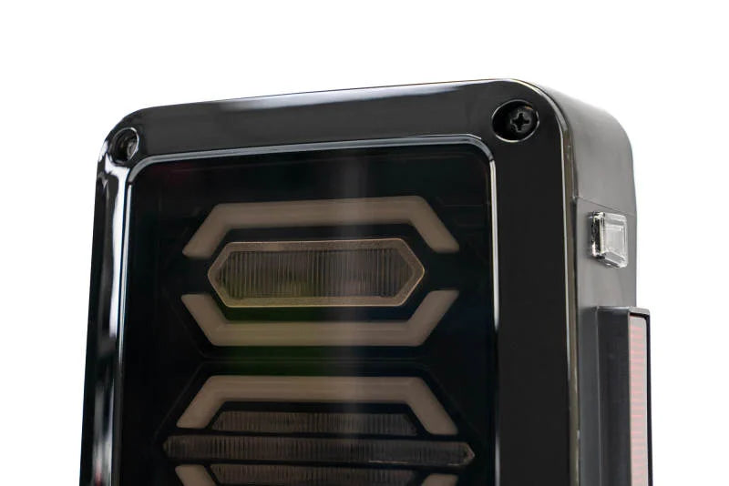 DV8 Offroad 07-18 Jeep Wrangler JK Octagon LED Tail Light - Additional View 7